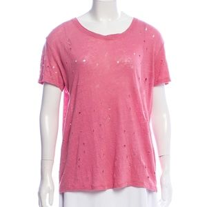 Iro Clay Distressed Top